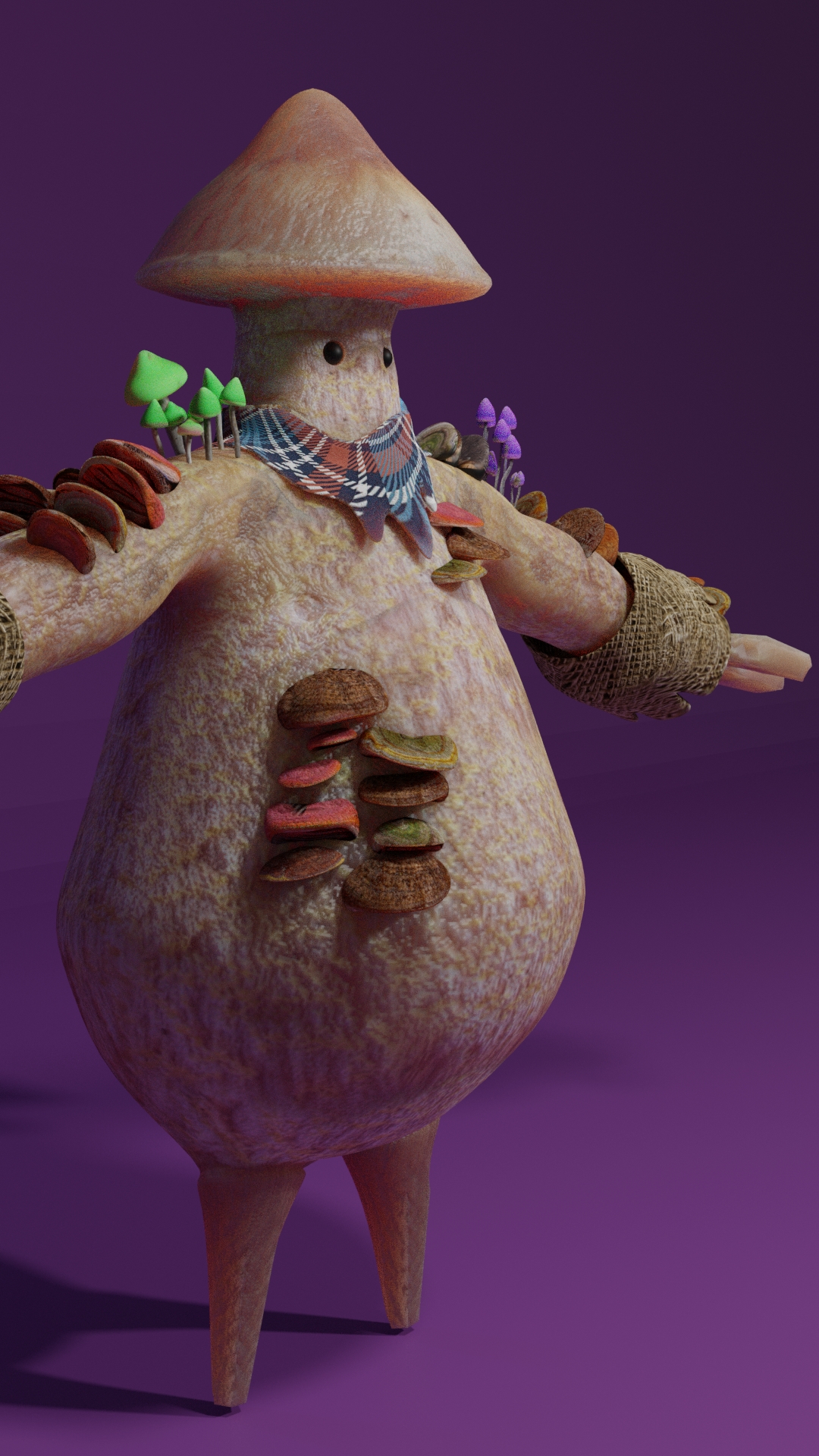 Mushroom Character preview image 1